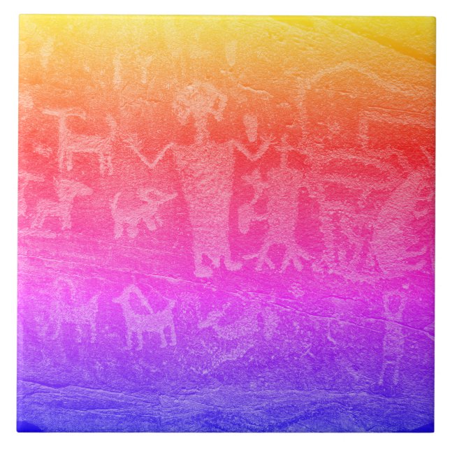 Azulejo de cerâmica fluorescente profundo e fluore (Frente)