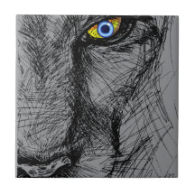 Azulejo de cerâmica Gaze de Tiger