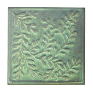 Azulejo de cerâmica Green False indigo
