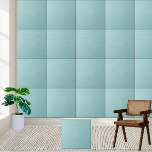 Azulejo de cerâmica minimalista azul-aqua