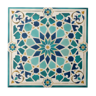 Azulejo de Cerâmica Mosaico Mediterrâneo Argelino