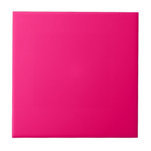 Azulejo de cerâmica Neon-Pink Personalizado - em M