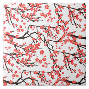 azulejo de cerâmica para padrão floral legal no