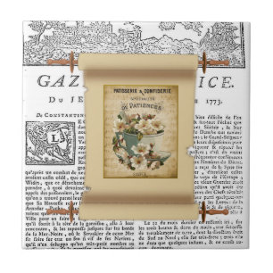 Azulejo de Cerâmica Paris França