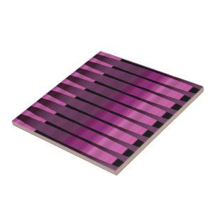 Azulejo de cerâmica roxa-rosa de Array peruana