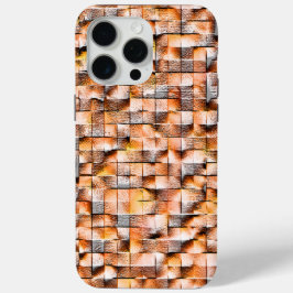 azulejo de cerâmica rugosa laranja com falhas, dig