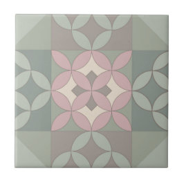 Azulejo de Cerâmica Sage & Rose