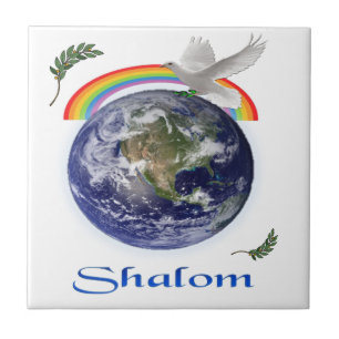 Azulejo de cerâmica Shalom