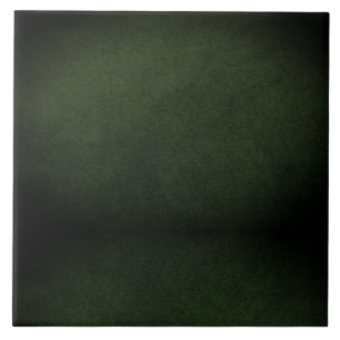 Azulejo de cerâmica verde-escura