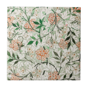 AZULEJO DE CERÂMICA: WILLIAM MORRIS: JASMINE