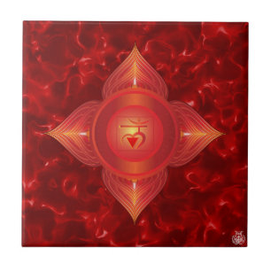 Azulejo de Chakra da raiz