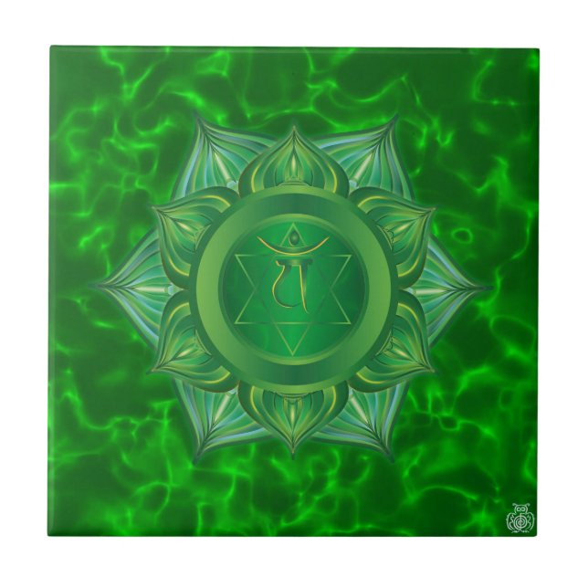 Azulejo de Chakra do coração (Frente)