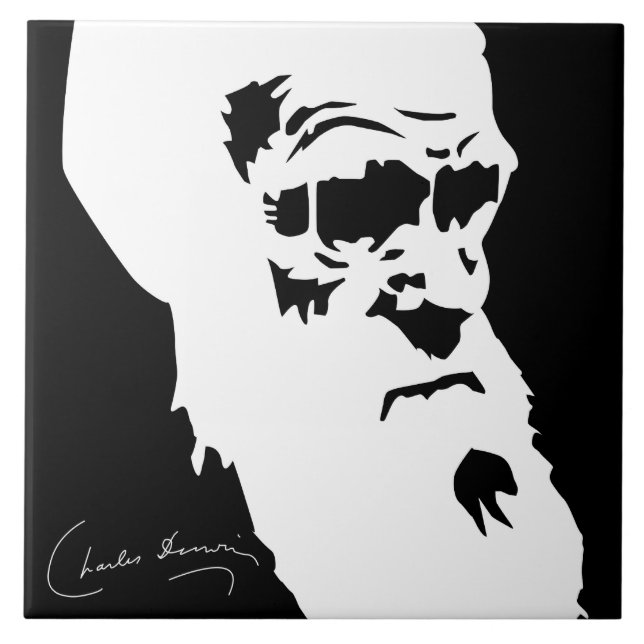 Azulejo de Charles Darwin (Frente)