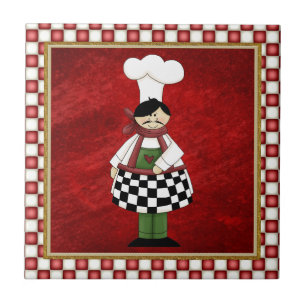 Azulejo de Chef Italiano