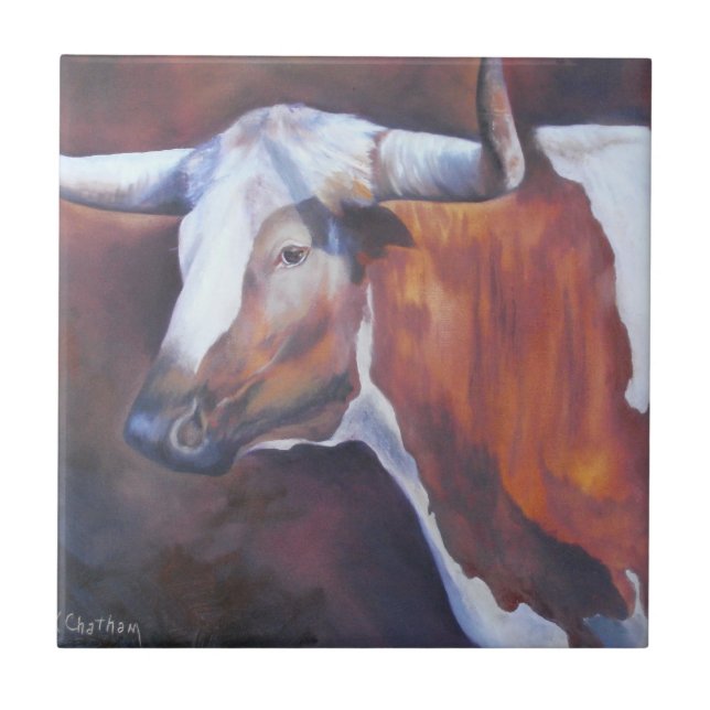 Azulejo de Chisholm Longhorn (Frente)