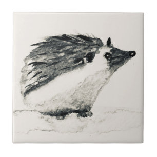 Azulejo de colheita de animais da floresta de porc