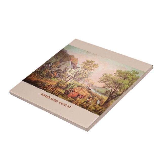 Azulejo de colheita doméstica do agricultor (Lateral)