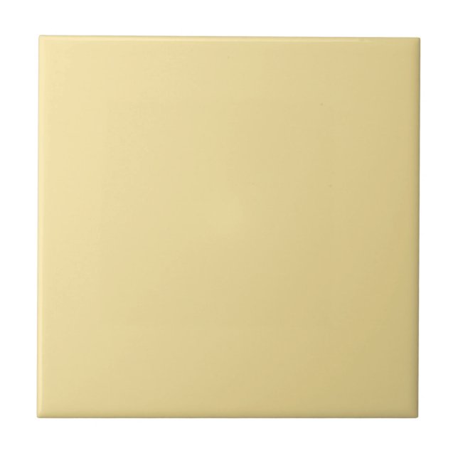 Azulejo de cor amarelo claro (Frente)