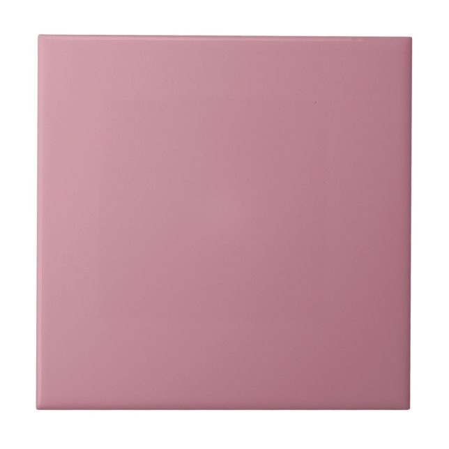 Azulejo de cor rosa forte (Frente)