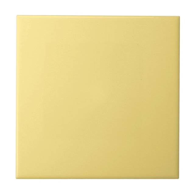 Azulejo de Cor Sólida Amarelo Melão (Frente)