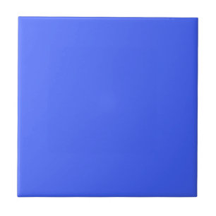 Azulejo de cor sólida azul neon