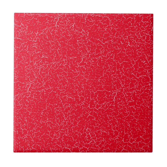 Azulejo de cor sólida da vidraça vermelha (Frente)