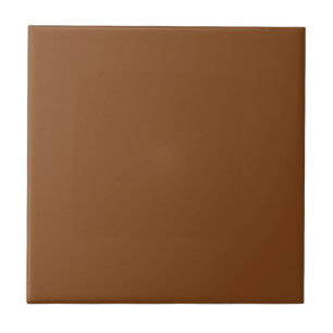 Azulejo de Cor Sólida Russet Brown