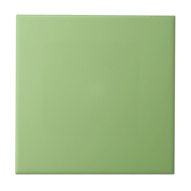 Azulejo de Cor Sólida Verde (Frente)