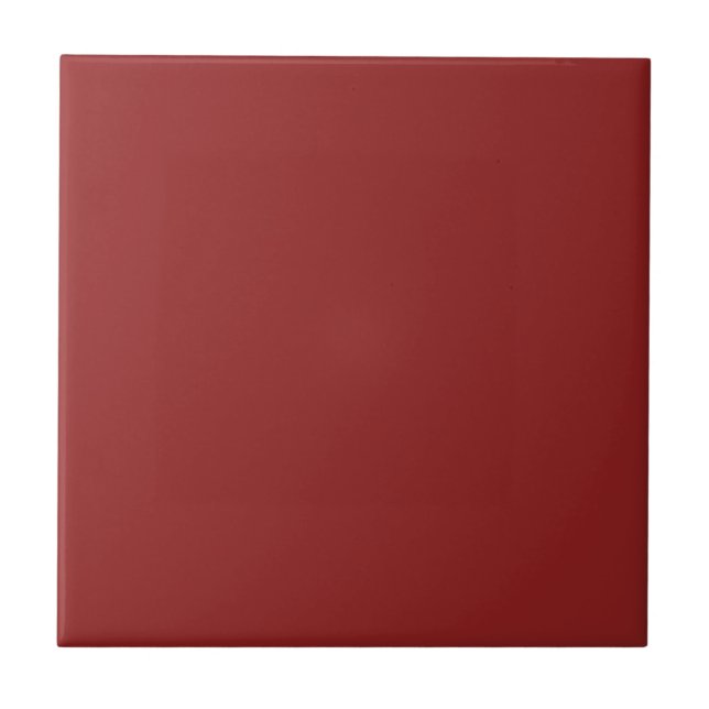 Azulejo de Cor Sólido Vermelho Crimson (Frente)