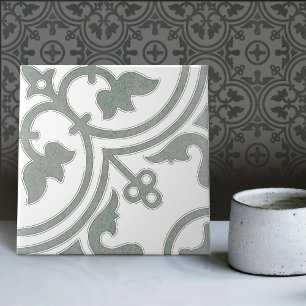 Azulejo de Cozinha Repro Sage Green