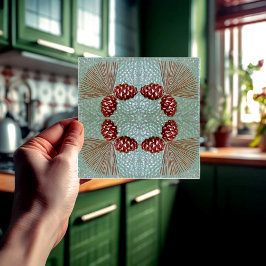 Azulejo de Craftsman Ponderosa Pinecone