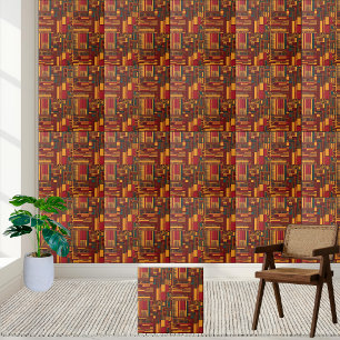 Azulejo de Design de têxteis africano árabe