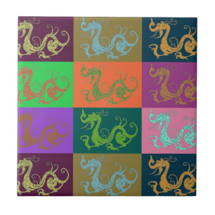 Azulejo de dragões