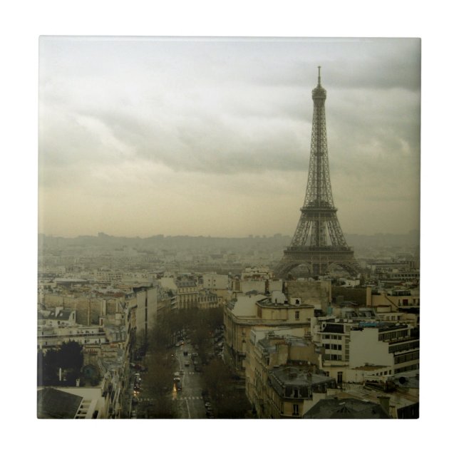 Azulejo de Eiffel da excursão (Frente)