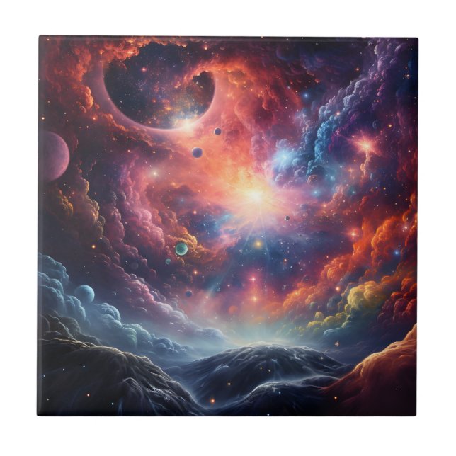 Azulejo de espaço profundo (Frente)