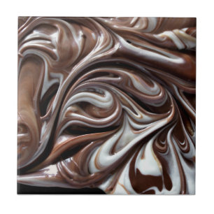 azulejo de espiral de chocolate