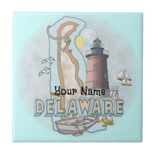 Azulejo de farol de Delaware