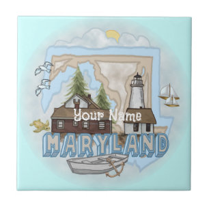 Azulejo de Farol de Maryland