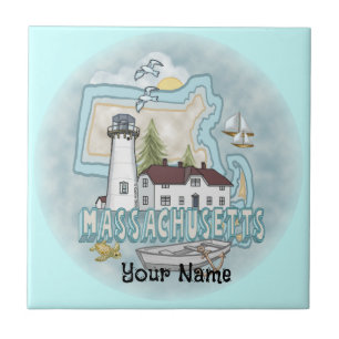 Azulejo de farol de Massachusetts