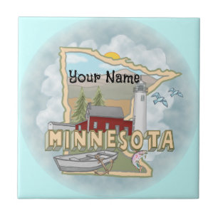 Azulejo de Farol de Minnesota