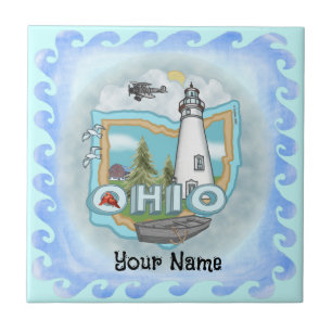 Azulejo de Farol de Ohio