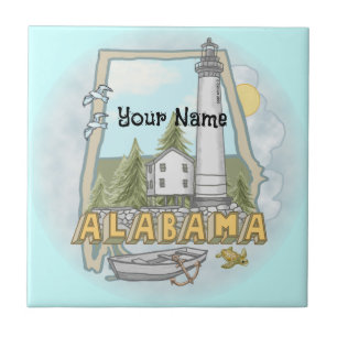 Azulejo de Farol do Alabama