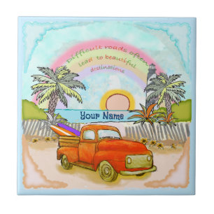 Azulejo de farol do Truck Surfer