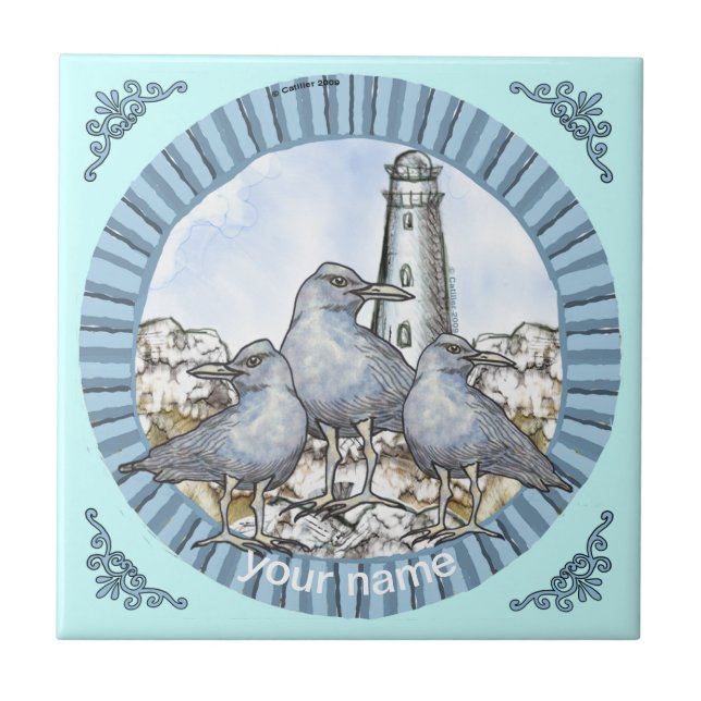 Azulejo de farol guia (Frente)