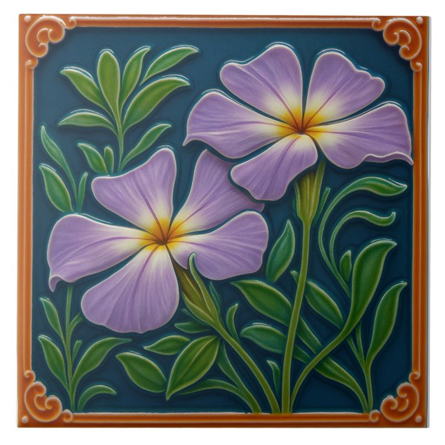 Azulejo de Flor (Frente)