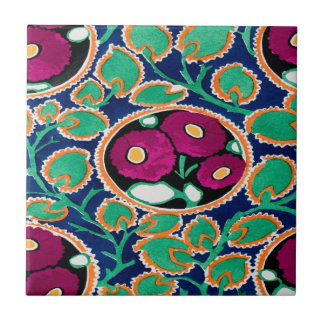 azulejo de flores de deco de arte