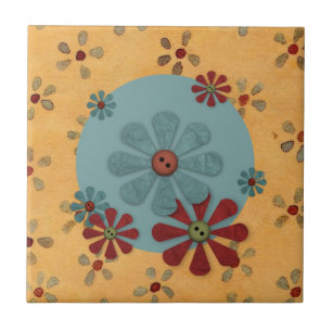 Azulejo de Flores do País