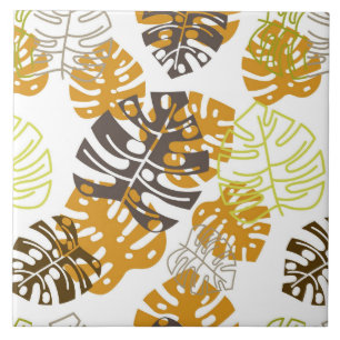 azulejo de folhas de outono