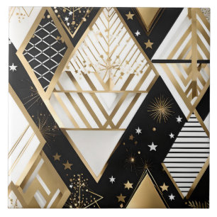 azulejo de formas geométricas de natal