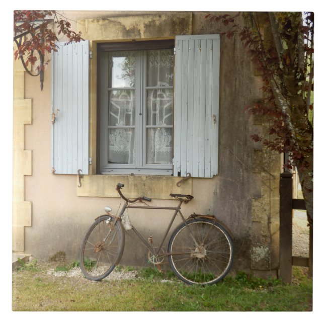 Azulejo de Foto Cerâmica da Casa Francesa (Frente)